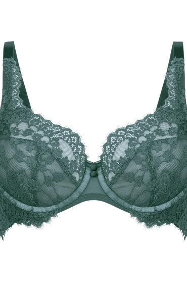 Thumbnail - Hunkemöller Unwattierter Bügel-BH Daisy Blau