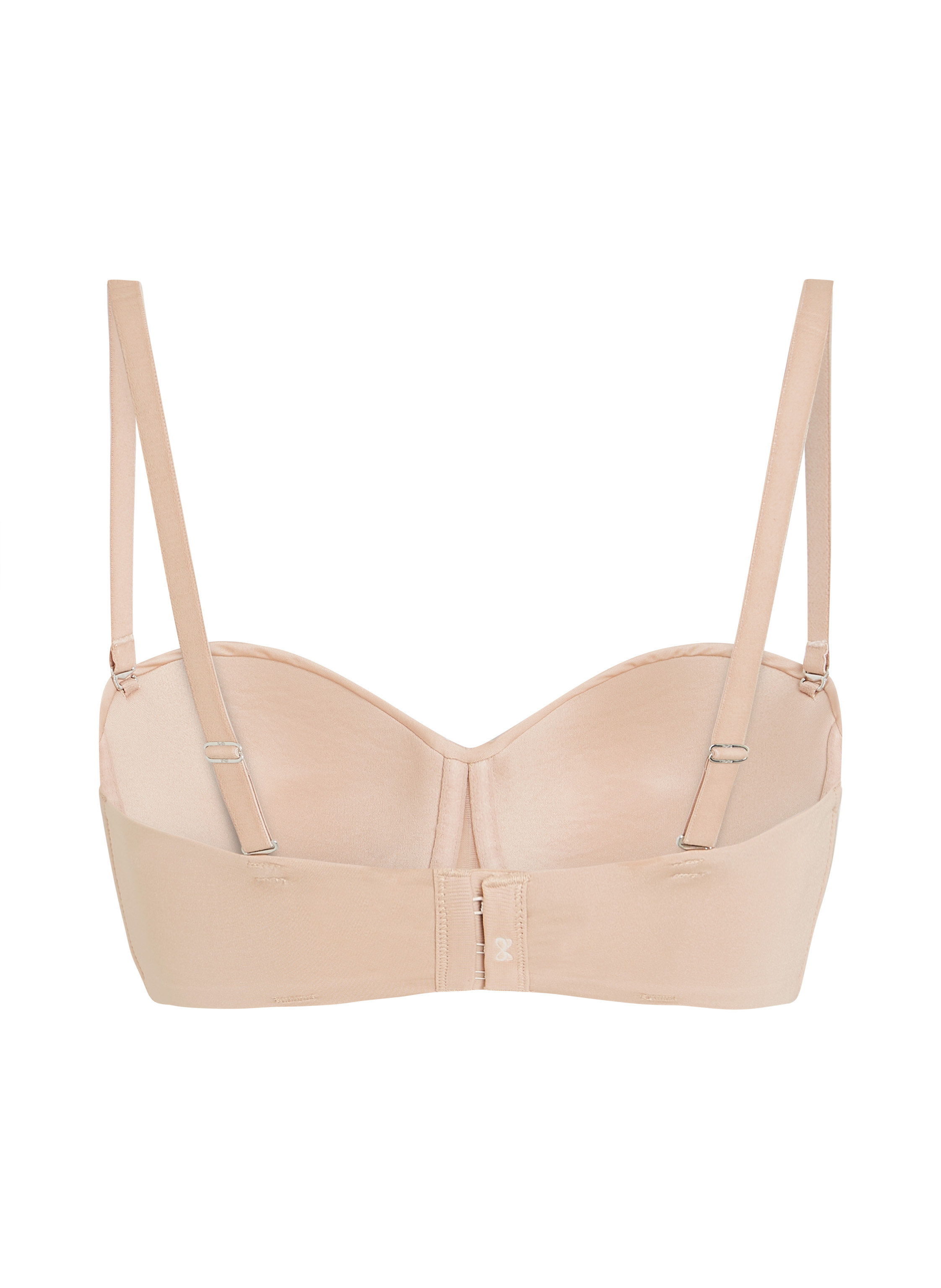 GORGLITTER Damen BH Trägerlos - Push Up Bralette Mit Vorderverschluss
