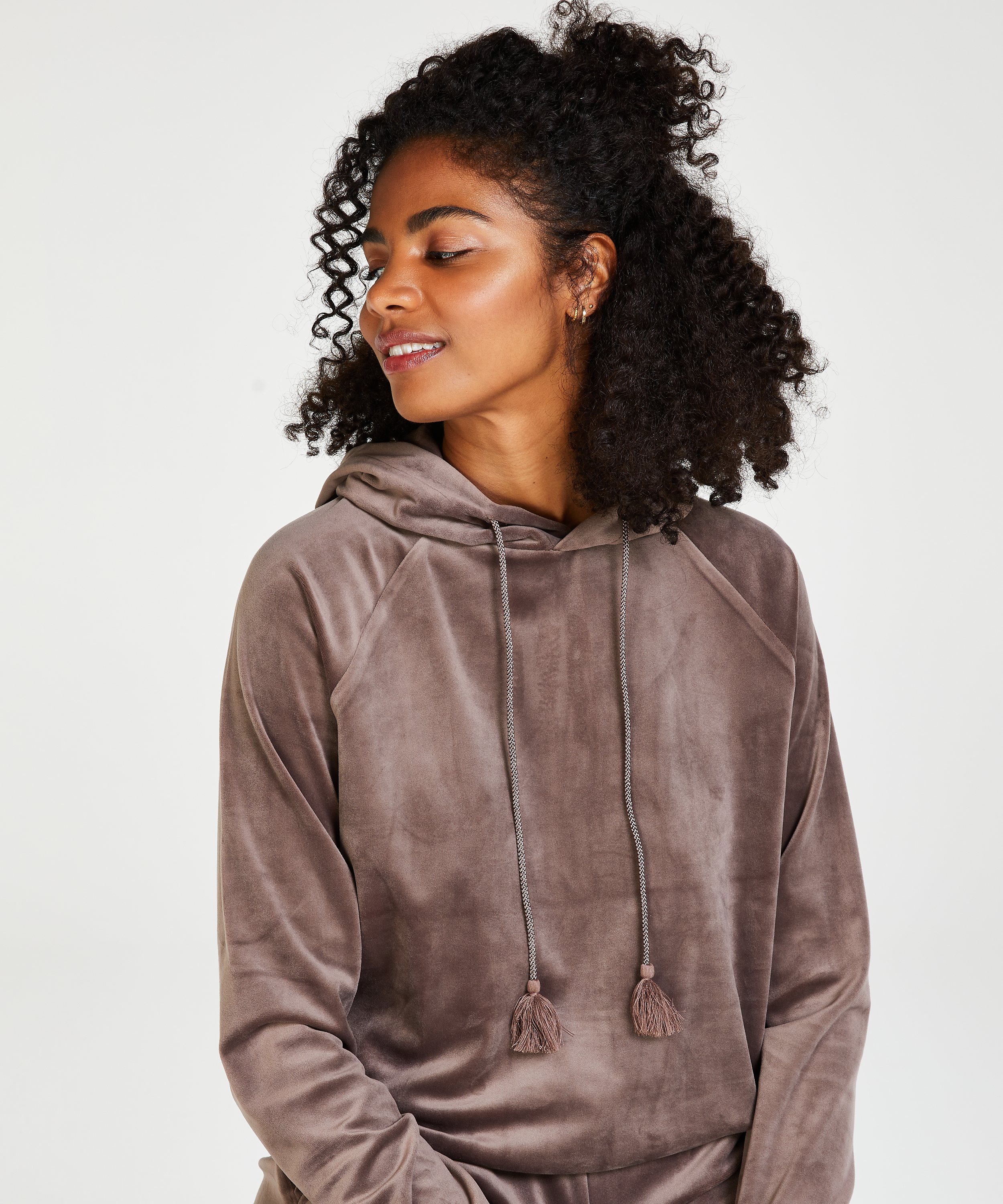 express velour sweatshirt
