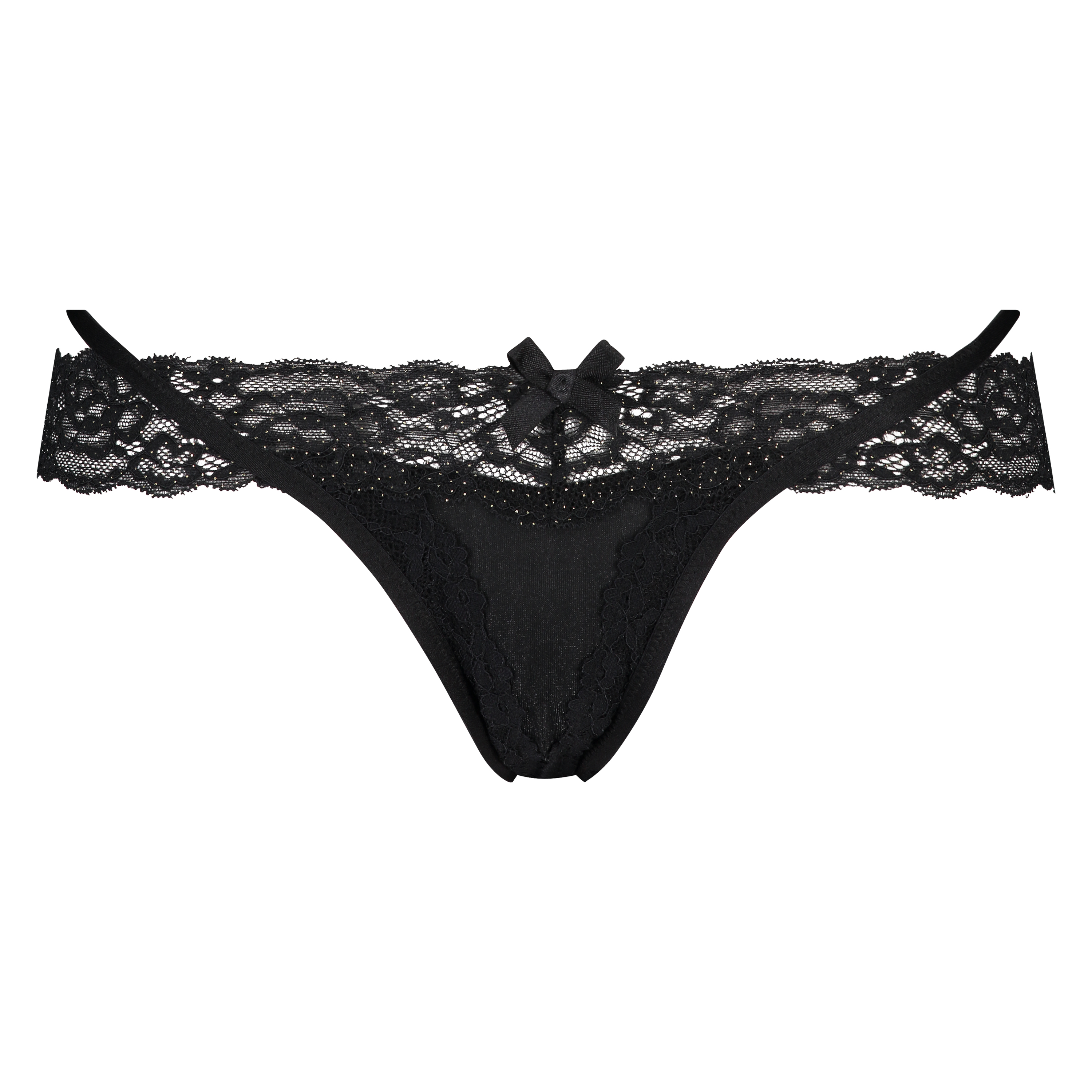 Besonders niedrigsitzender V-Shape String Ariel, Schwarz, main